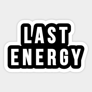 Last Enegy Sticker